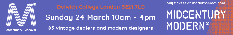 Midcentury Modern Sunday 24th March 2024 10am - 4pm
